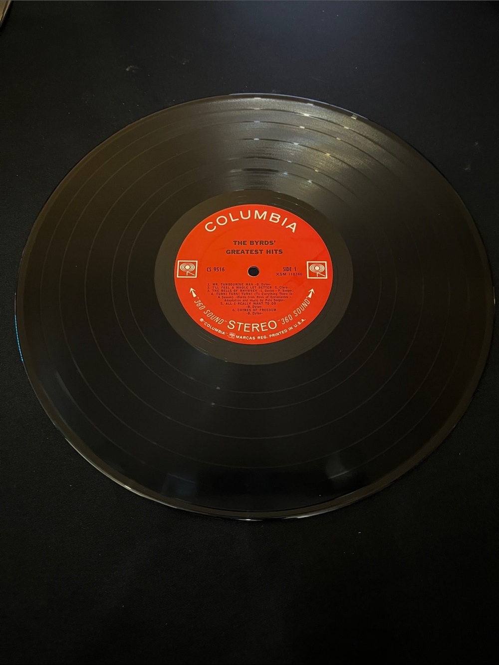 "The Byrds Greatest Hits" Vinyl Record - Picture 5 of 6